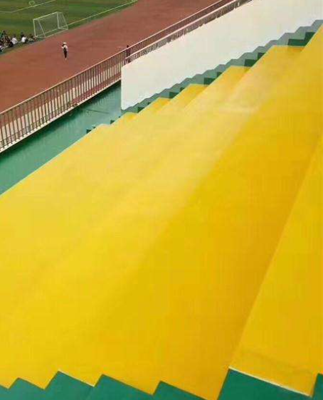 康平球场台阶翻新修补改造